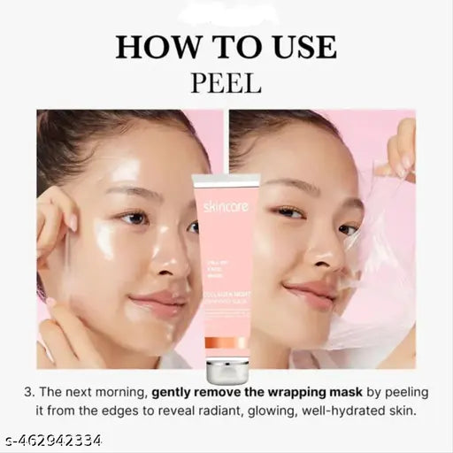 Collagen Night Wrapping Peel Off Mask (Pack of 2)